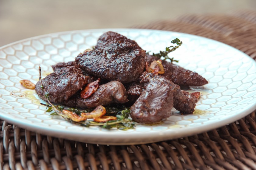 Seared dove