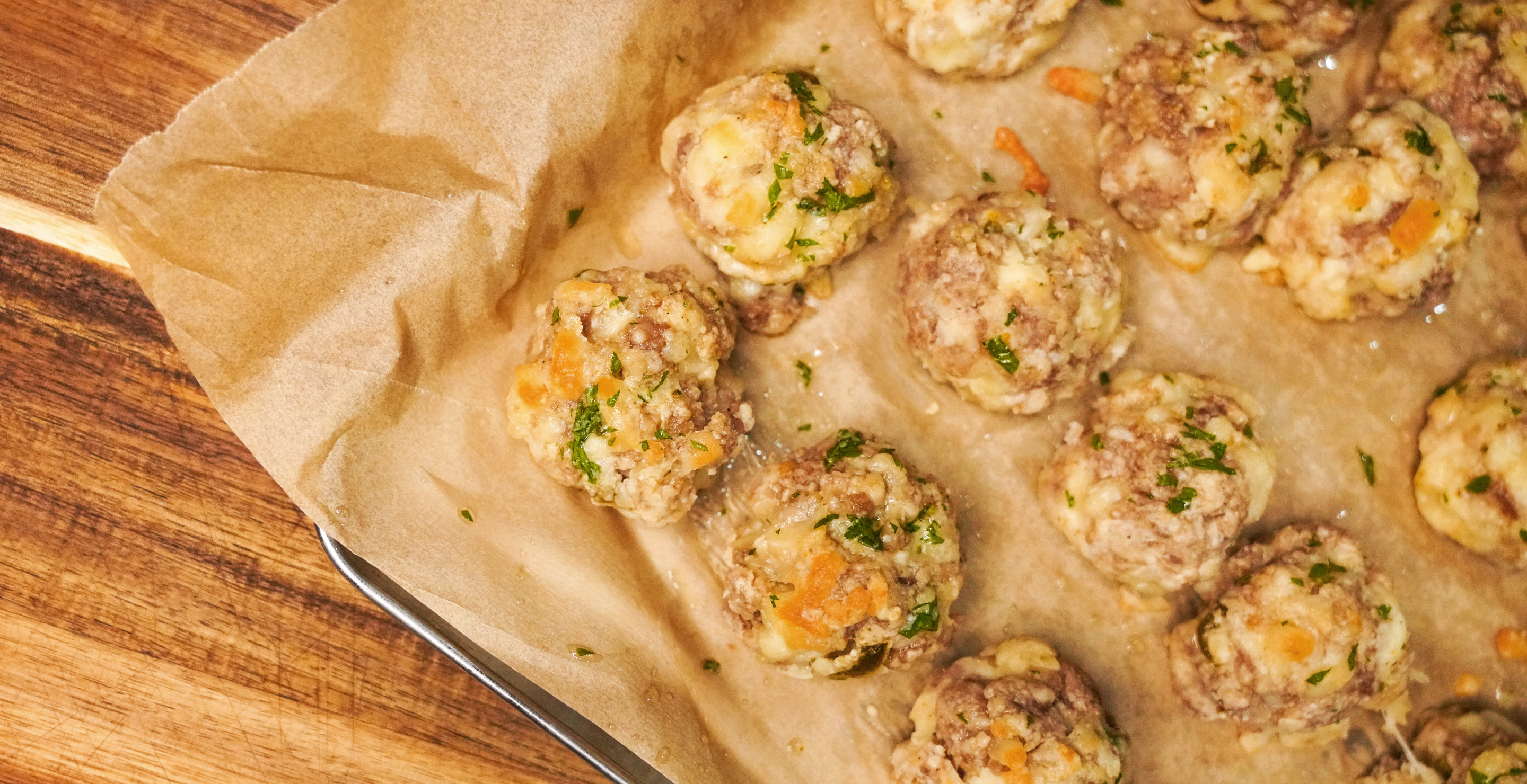 wild hog sausage balls recipe