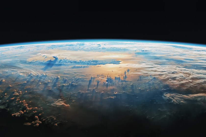 earth from space