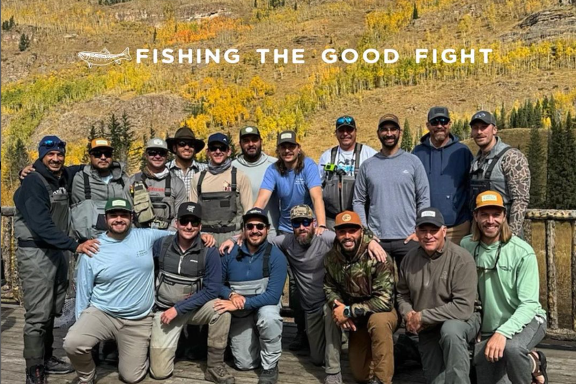 Fishing the Good Fight men's mental health fishing organization