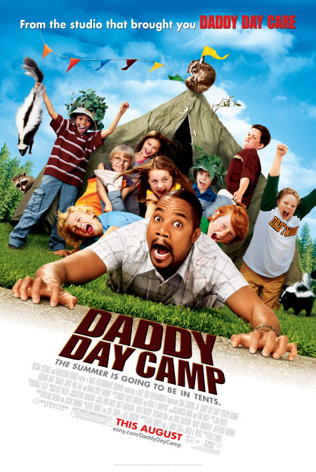 The movie poster for "Daddy Day Camp"