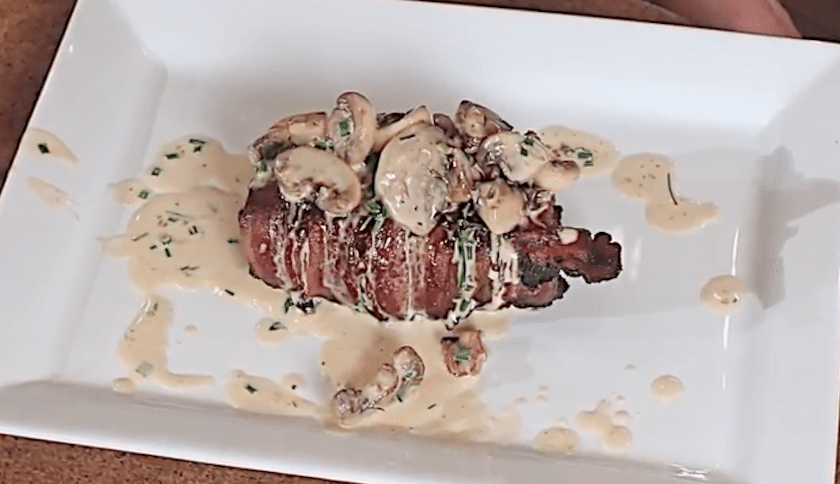 bacon wrapped tenderloin