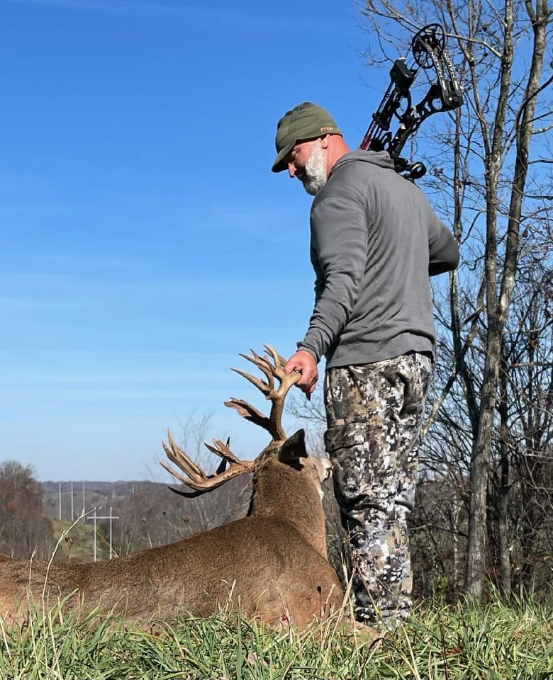 Jason Shenkel with massive buck