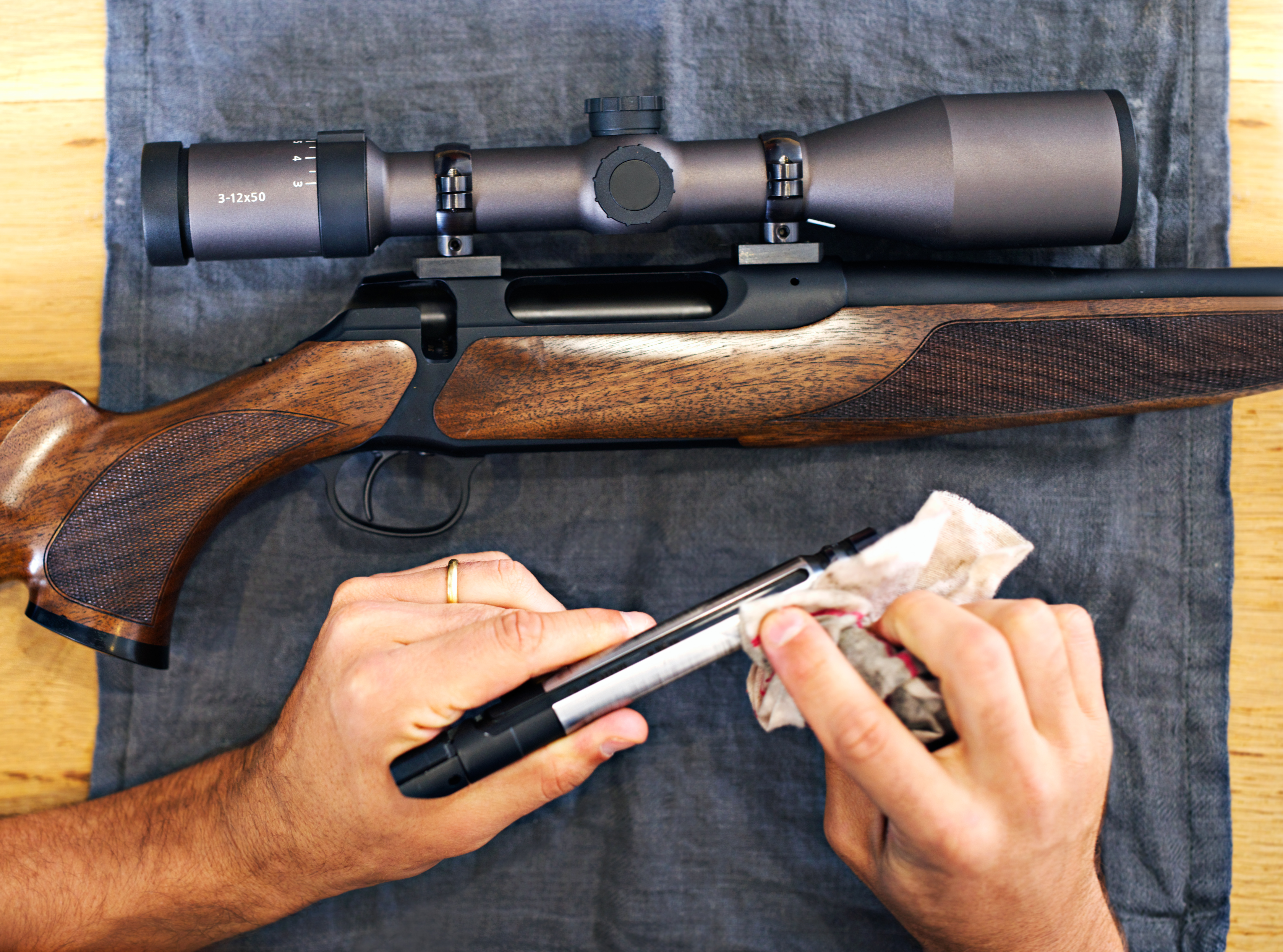 Cleaning your rifle and sharpening your knife is good post season maintenance.