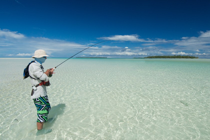 Saltwater fly fishing, clothing