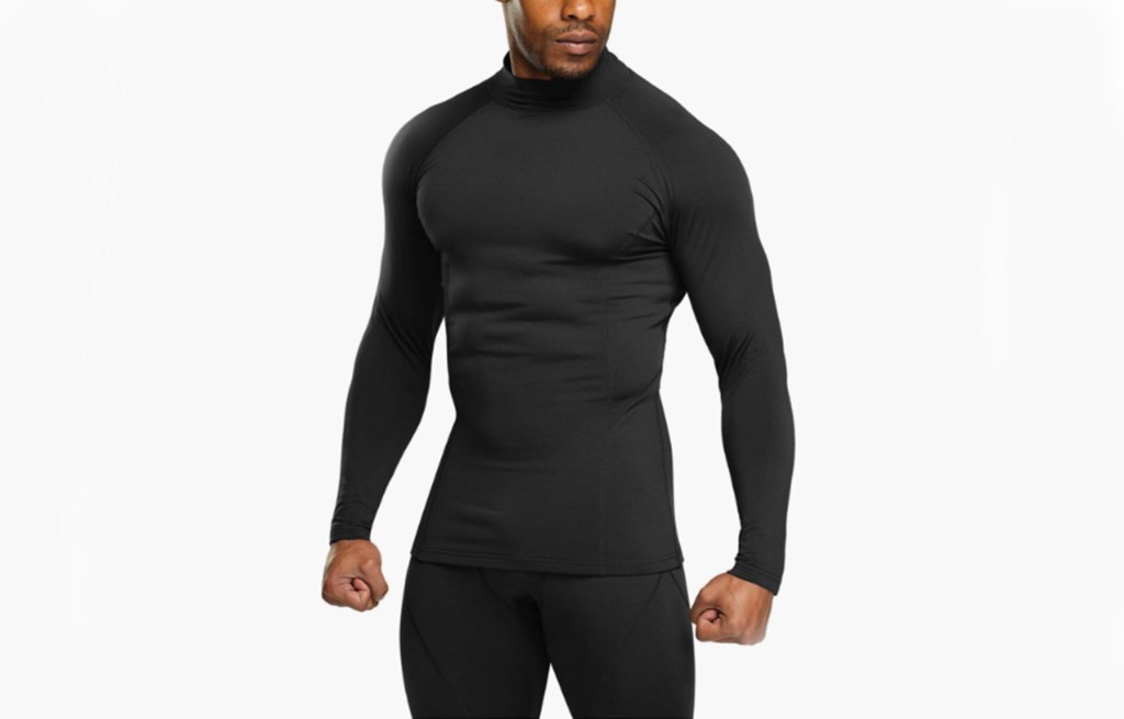 TSLA Men's Thermal Compression Shirt