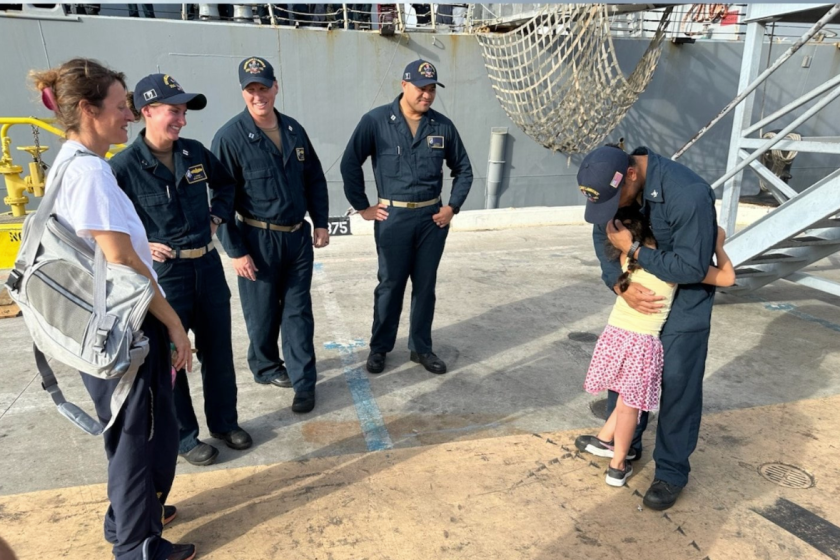 Rescued from sailboat