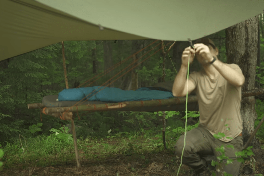 drip line camping hack