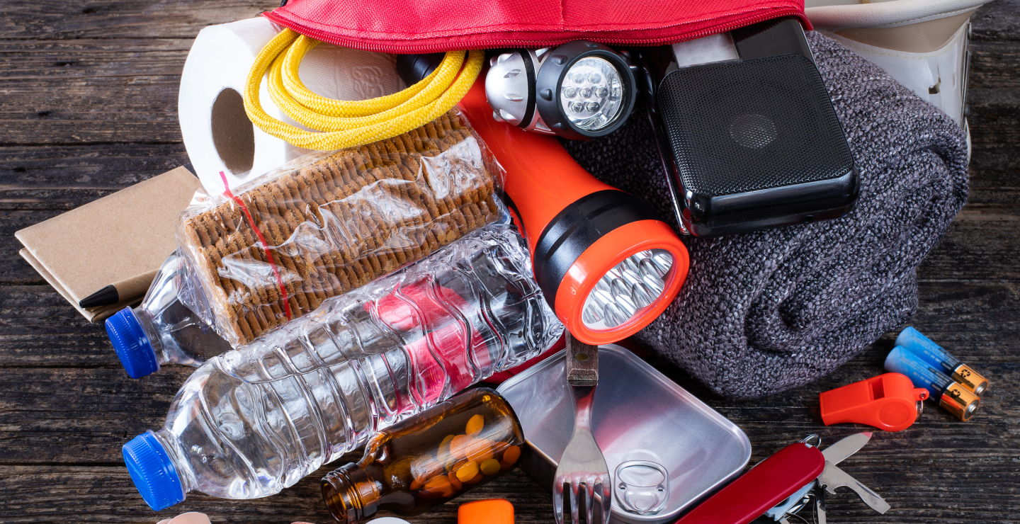 emergency kit helps you be storm-ready