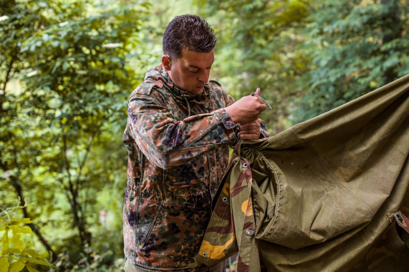 hunting tent