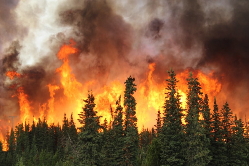 turns out you can feel the effects of wildfires from far way due to pollution