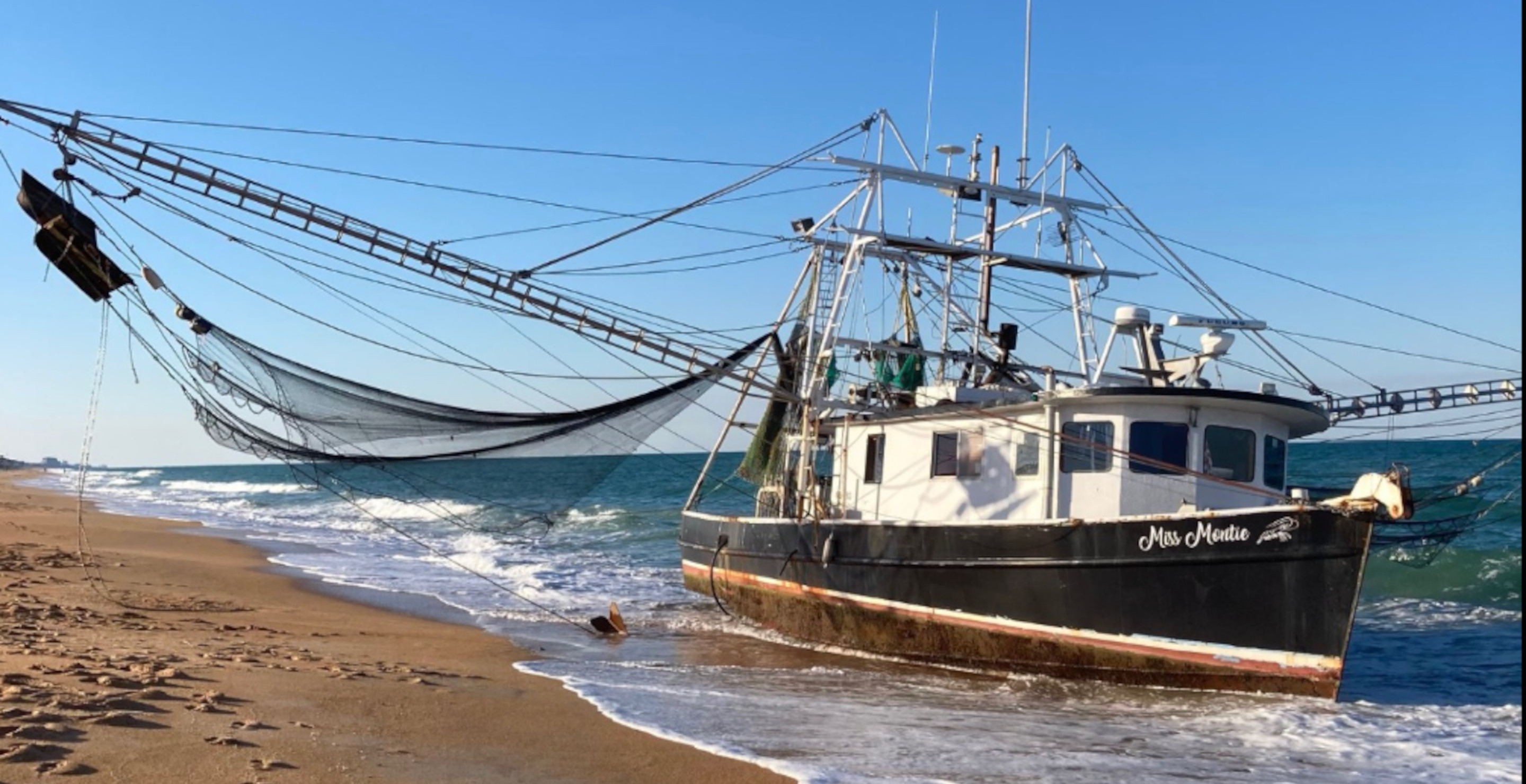 Abandoned Shrimping Boat Mysteriously Washes To Shore Sparking Investigation