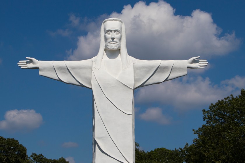 Christ Of The Ozarks In Arkansas