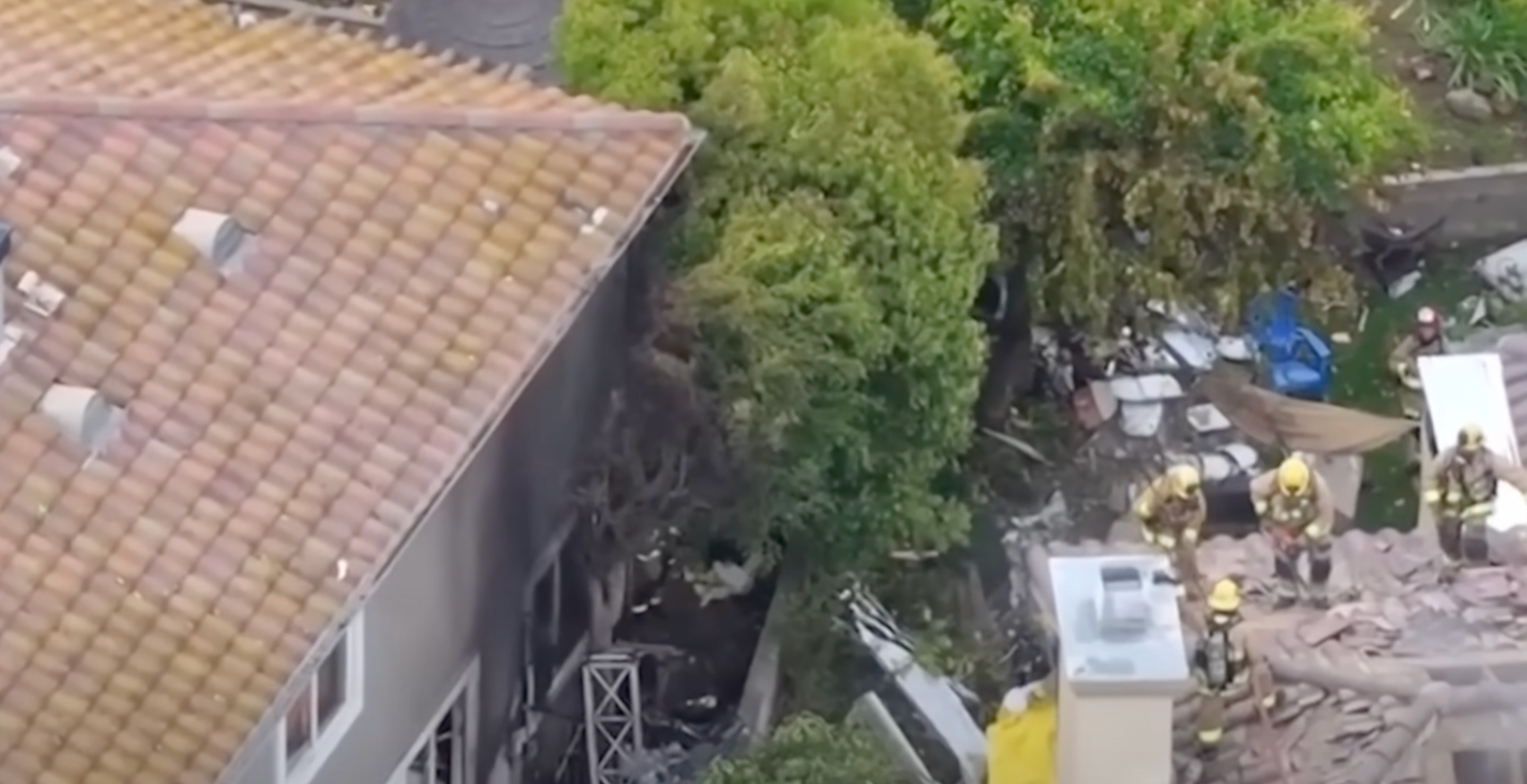 Plane Crashes Into California Neighborhood Killing Two And Their Dog