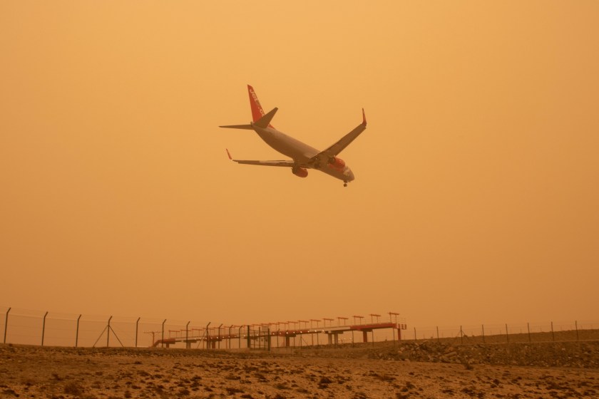 Terrifying Footage Shows Passengers Panic As Their Plane Is Struck By Extreme Weather