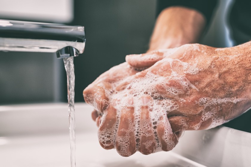 always wash hands after shooting