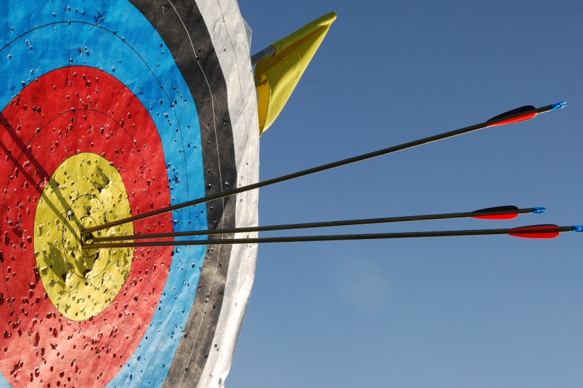 archery bulls eye target