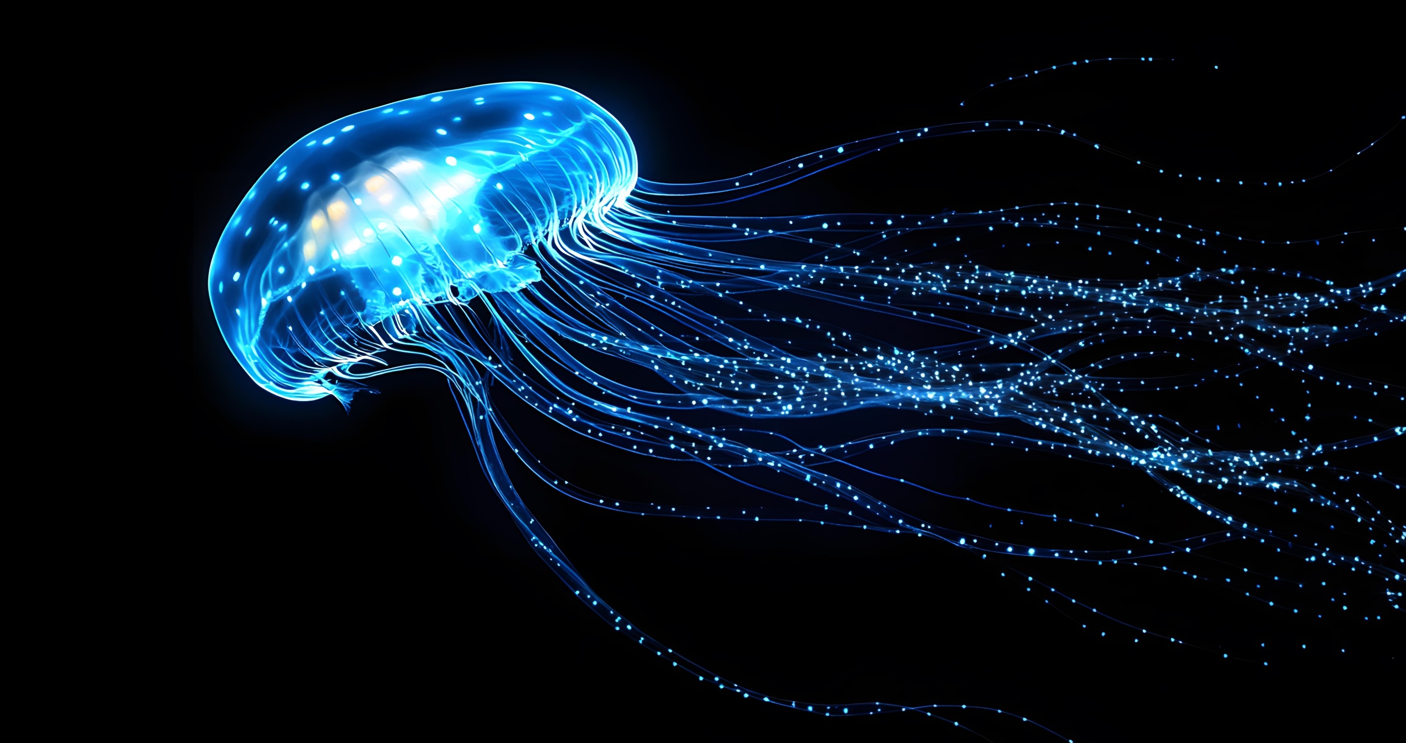 beautiful jelly fish