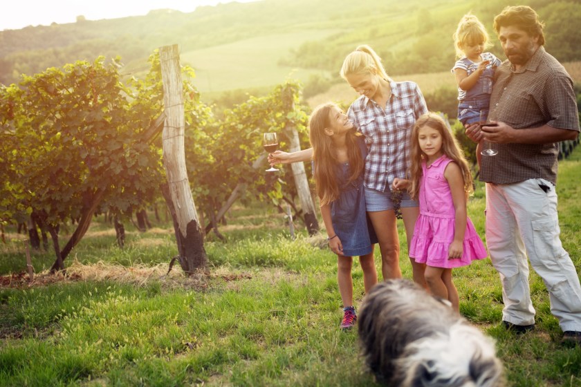 great mother's day ideas for an outdoorsy mom visit a winery