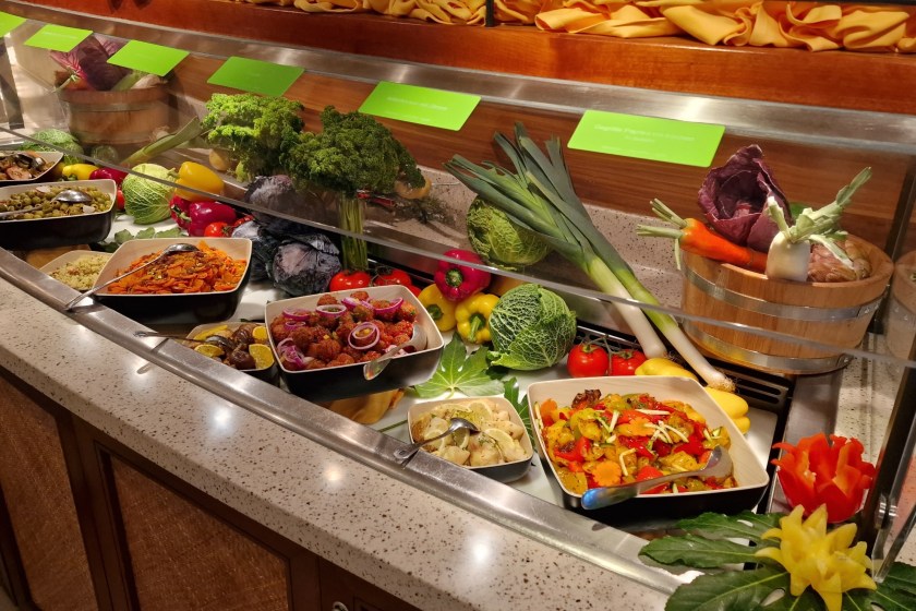 buffet on cruise