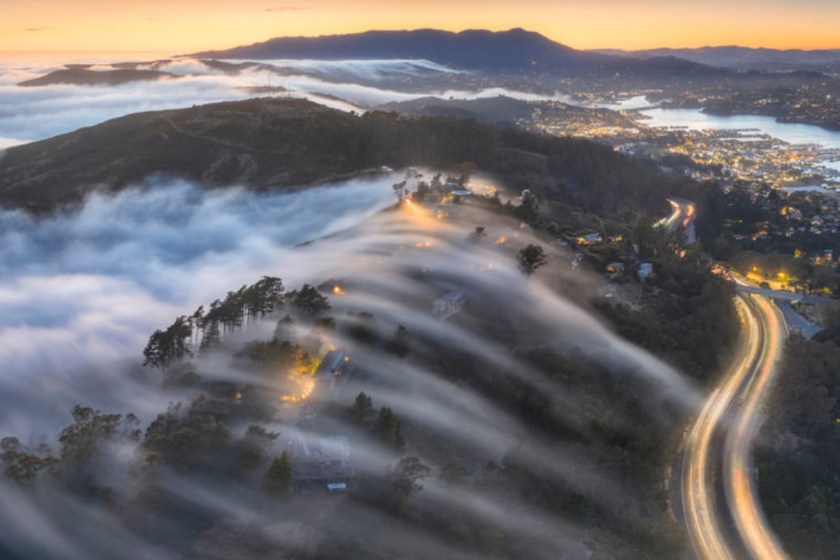 Veins of Light and Rivers of Fog