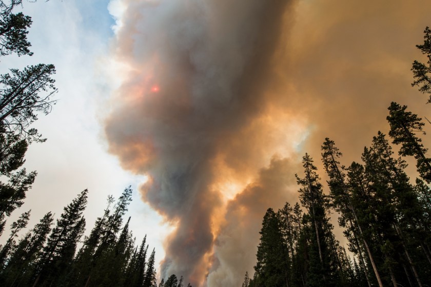 Wildfire East Of Thermopolis Grows Large Enough To Prompt Evacuation